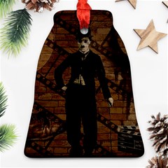 Charlie Chaplin  Bell Ornament (two Sides) by Valentinaart