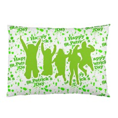 Saint Patrick Motif Pillow Case by dflcprints