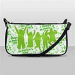 Saint Patrick Motif Shoulder Clutch Bags Front