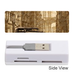 Vintage Old Car Memory Card Reader (stick)  by Valentinaart