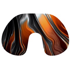 Fractal Structure Mathematics Travel Neck Pillows by Simbadda