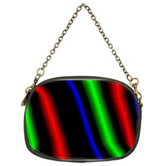 Multi Color Neon Background Chain Purses (two Sides)  by Simbadda