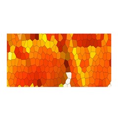 Mosaic Glass Colorful Color Satin Wrap by Simbadda