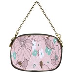 Background Texture Flowers Leaves Buds Chain Purses (One Side)  Front