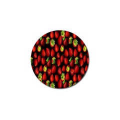 Berry Strawberry Many Golf Ball Marker (4 Pack) by Simbadda