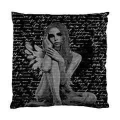 Angel Standard Cushion Case (one Side) by Valentinaart