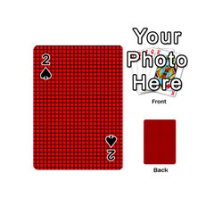 Red And Black Playing Cards 54 (mini)  by PhotoNOLA