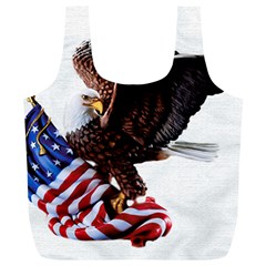 Independence Day United States Full Print Recycle Bags (l)  by Simbadda