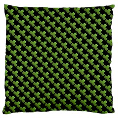 St Patrick S Day Background Large Flano Cushion Case (two Sides) by Simbadda