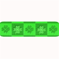 Fabric Shamrocks Clovers Large Bar Mats by Simbadda
