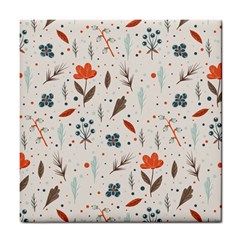 Seamless Floral Patterns  Tile Coasters by TastefulDesigns