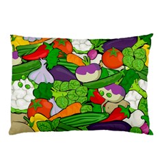 Vegetables  Pillow Case by Valentinaart