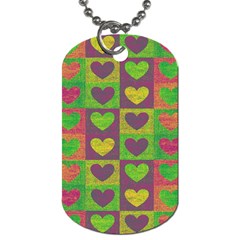 Pattern Dog Tag (one Side) by Valentinaart