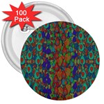 Sea Of Mermaids 3  Buttons (100 pack)  Front