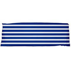 Horizontal Stripes Dark Blue Body Pillow Case (dakimakura) by Mariart