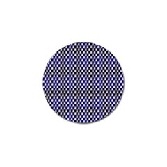 Squares Blue Background Golf Ball Marker (10 Pack) by Simbadda