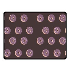 Donuts Fleece Blanket (small) by Mariart