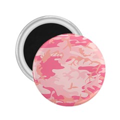 Initial Camouflage Camo Pink 2 25  Magnets by Mariart