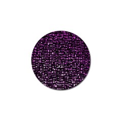 Purple Denim Background Pattern Golf Ball Marker (10 Pack) by Nexatart