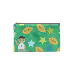 Football Kids Children Pattern Cosmetic Bag (small)  by Nexatart