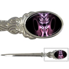 Angry Mantis Fractal In Shades Of Purple Letter Openers by Nexatart