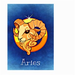 Zodiac Aries Large Garden Flag (two Sides) by Mariart