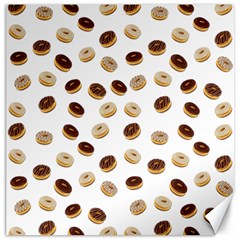 Donuts Pattern Canvas 20  X 20   by Valentinaart