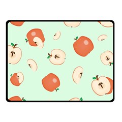 Apple Fruit Background Food Fleece Blanket (small) by Nexatart