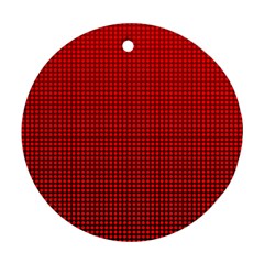 Redc Ornament (round) by PhotoNOLA