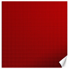 Redc Canvas 12  X 12   by PhotoNOLA