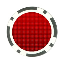 Redc Poker Chip Card Guard (10 Pack) by PhotoNOLA