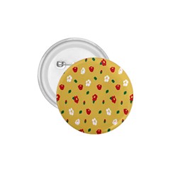 Tulip Sunflower Sakura Flower Floral Red White Leaf Green 1 75  Buttons by Mariart