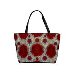 Paint On Water Falls,in Peace And Calm Shoulder Handbags by pepitasart