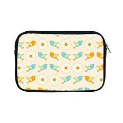 Birds And Daisies Apple Ipad Mini Zipper Cases by linceazul