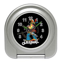 Carnaval  Travel Alarm Clocks by Valentinaart