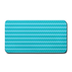 Abstract Blue Waves Pattern Medium Bar Mats by TastefulDesigns