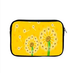 Leaf Flower Floral Sakura Love Heart Yellow Orange White Green Apple Macbook Pro 15  Zipper Case by Mariart