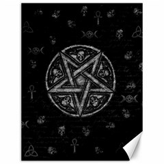 Witchcraft Symbols  Canvas 12  X 16   by Valentinaart