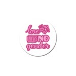 Love knows no gender Golf Ball Marker (10 pack) Front