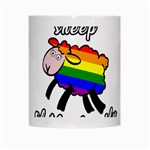 Rainbow sheep White Mugs Center