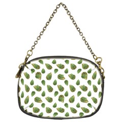 Leaves Motif Nature Pattern Chain Purses (two Sides)  by dflcprints