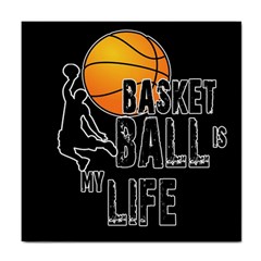 Basketball Is My Life Tile Coasters by Valentinaart