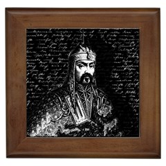 Attila The Hun Framed Tiles by Valentinaart