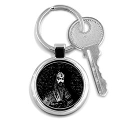 Attila The Hun Key Chains (round)  by Valentinaart