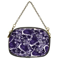 Skull Pattern Chain Purses (one Side)  by ValentinaDesign