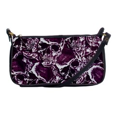 Skull Pattern Shoulder Clutch Bags by ValentinaDesign