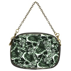 Skull Pattern Chain Purses (two Sides)  by ValentinaDesign