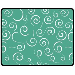 Pattern Double Sided Fleece Blanket (medium)  by ValentinaDesign