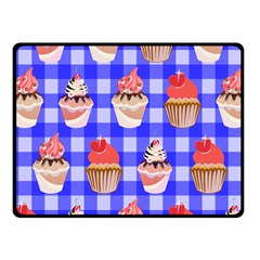 Cake Pattern Fleece Blanket (small) by Nexatart