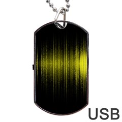 Light Dog Tag Usb Flash (two Sides) by ValentinaDesign